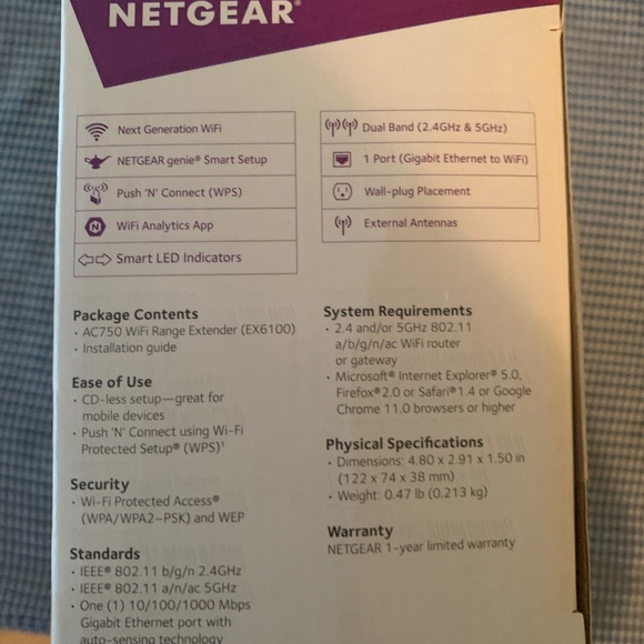 Netgear R6300 Smart Wifi Router & Range Extender - Picture 10 of 14